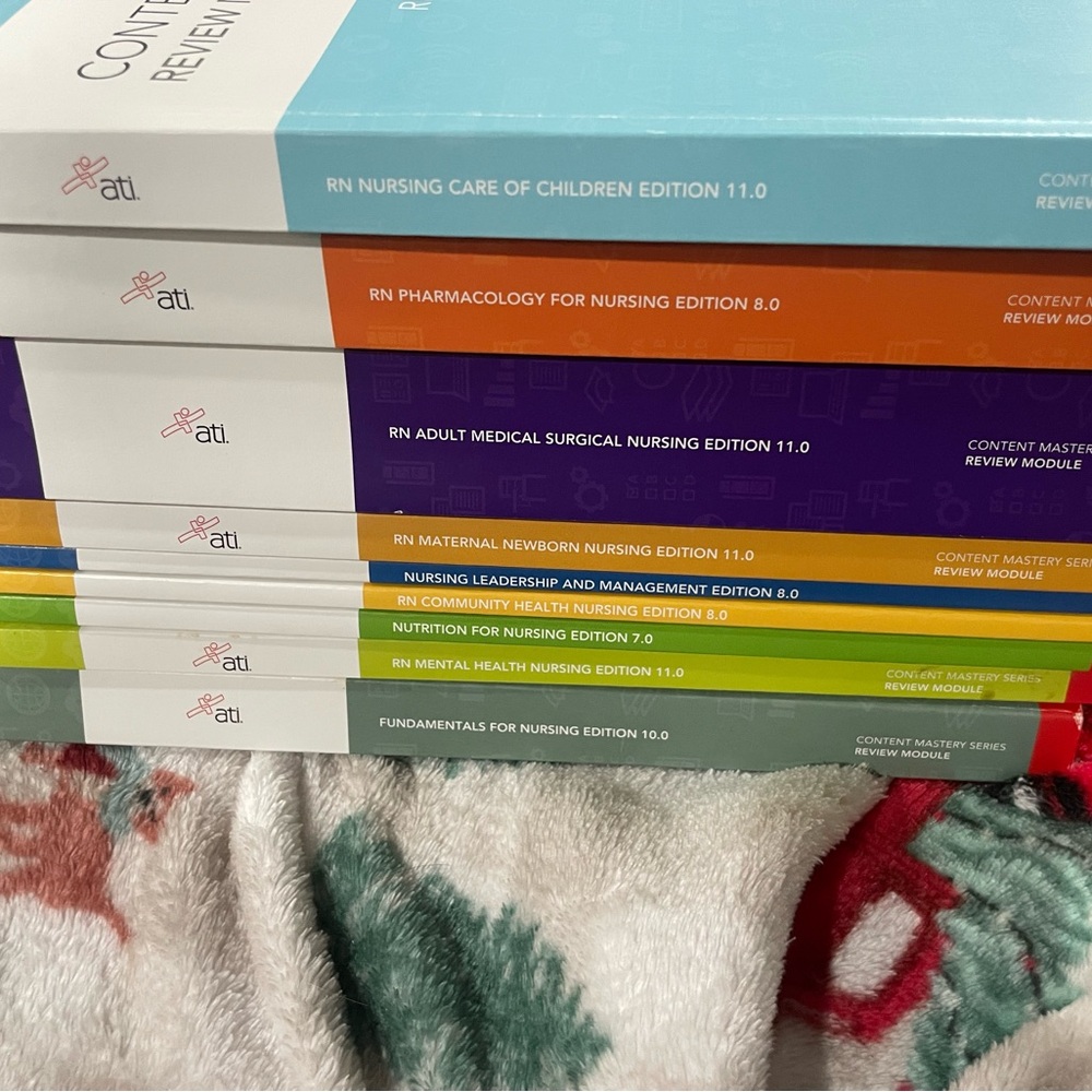 ATI Nursing Textbook Set